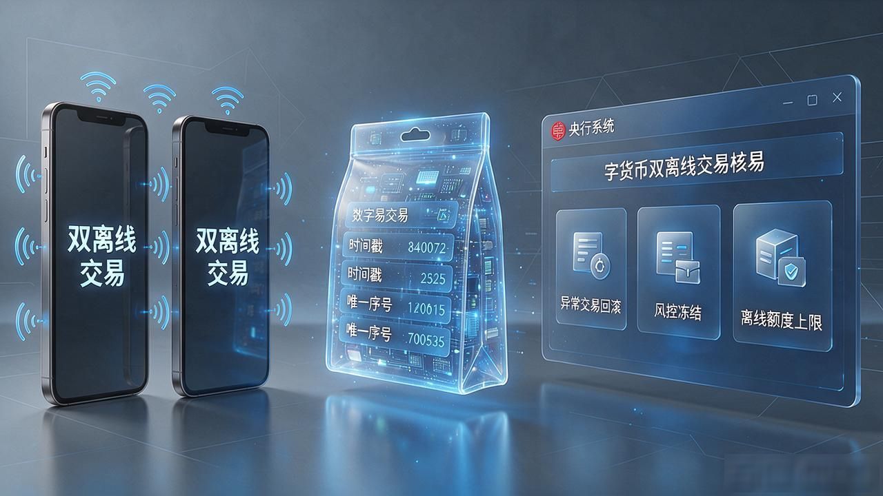 数字货币双离线交易：没网也能付钱，原理和注意事项一次说清