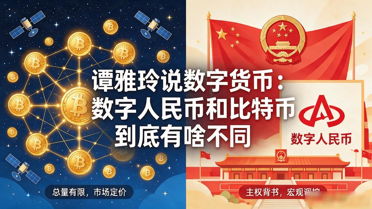 谭雅玲说数字货币_谭雅玲解读央行数字货币与比特币区别_数字人民币试点进展与未来趋势