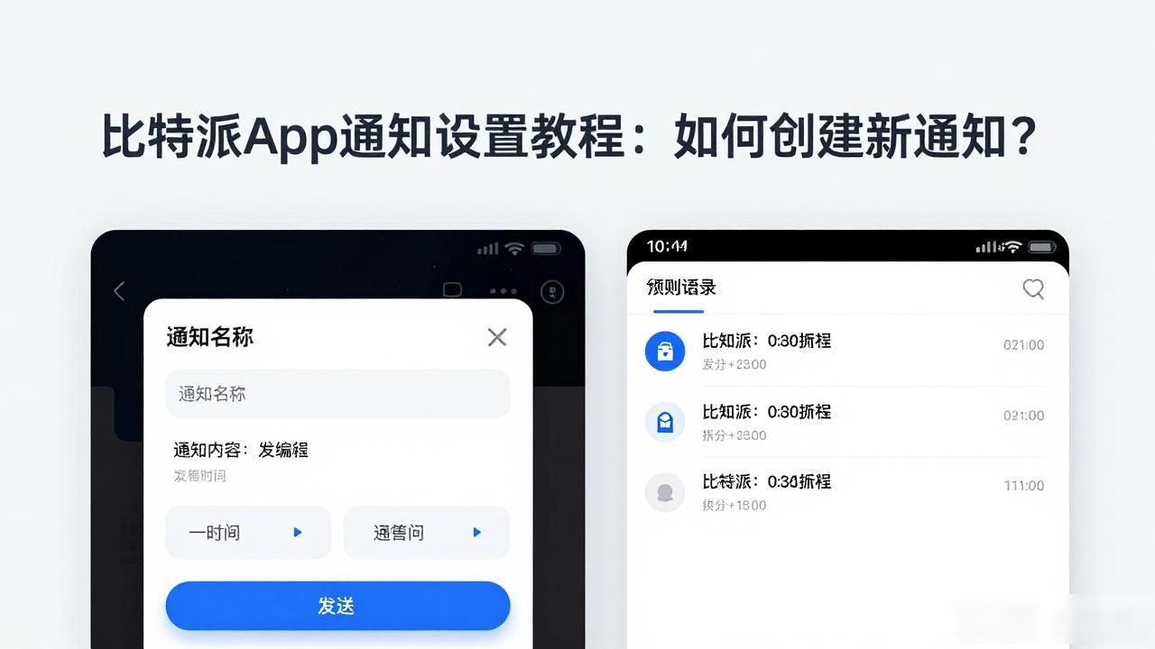 比特派应用创建新通知流程_比特派设置菜单通知选项_如何在比特派官方下载内创建新的通知?