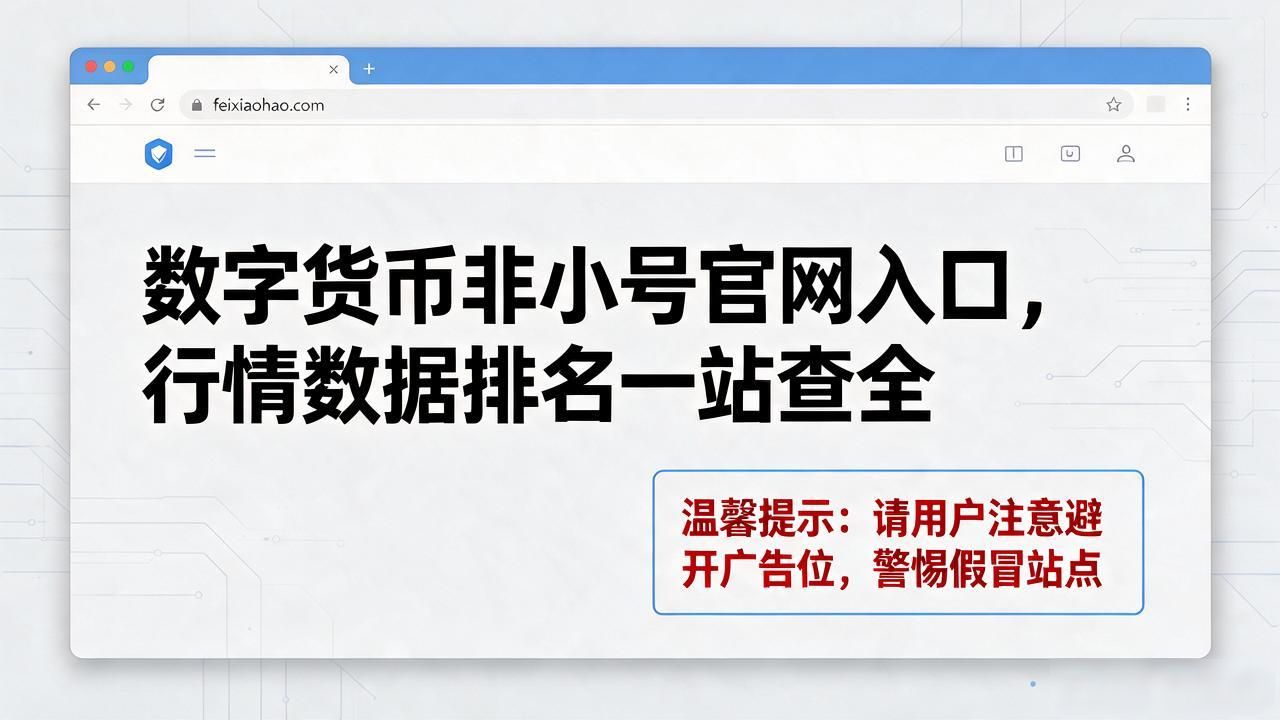 数字货币非小号官网入口，行情数据排名一站查全