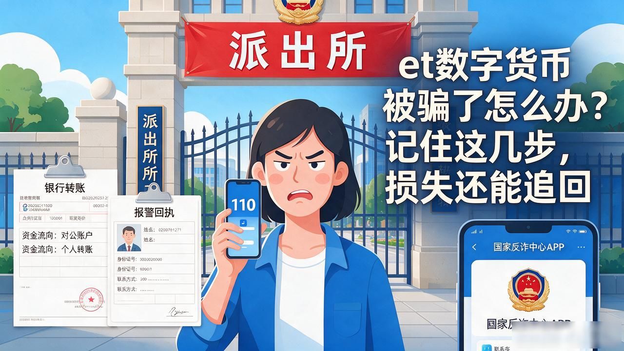 ete数字货币被骗了怎么办？记住这几步，损失还能追回