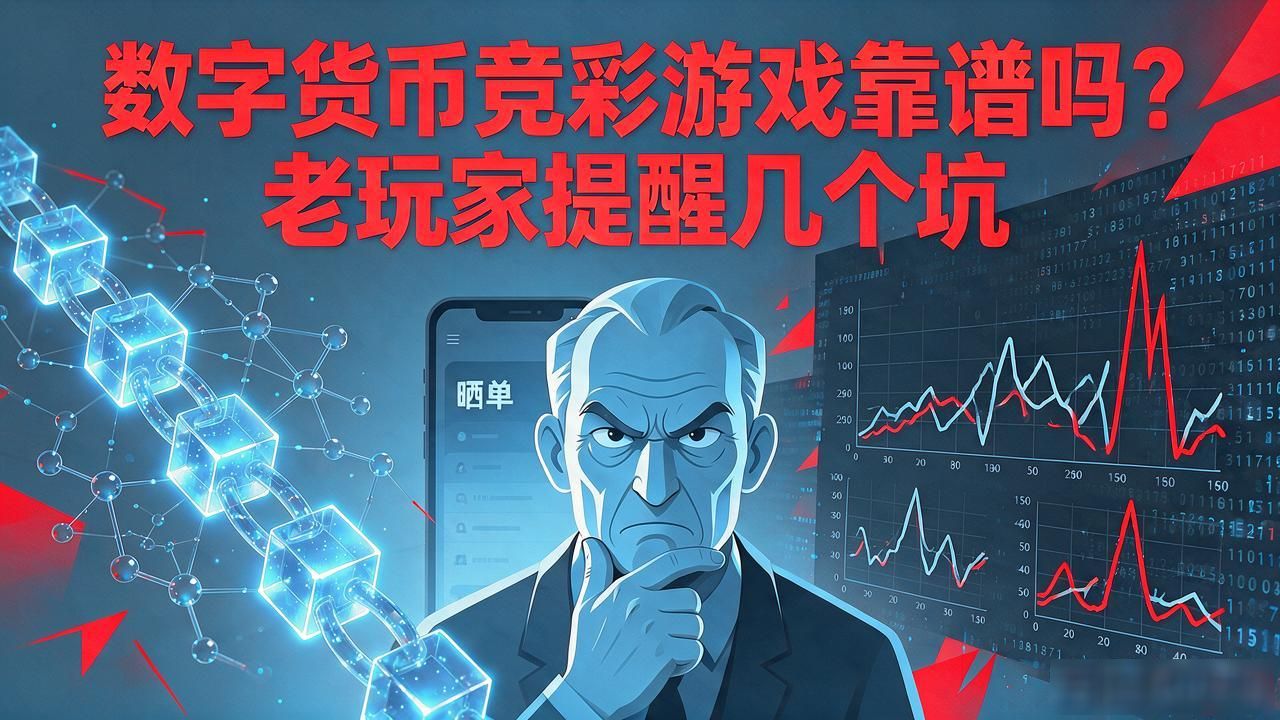 数字货币竞彩游戏靠谱吗？老玩家提醒几个坑