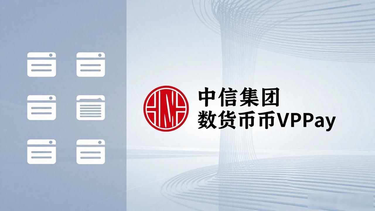 中信集团数字货币vpay：央企转型的数字支付新赛道