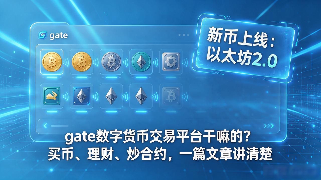 gate数字货币交易平台干嘛的？买币、理财、炒合约，一篇文章讲清楚