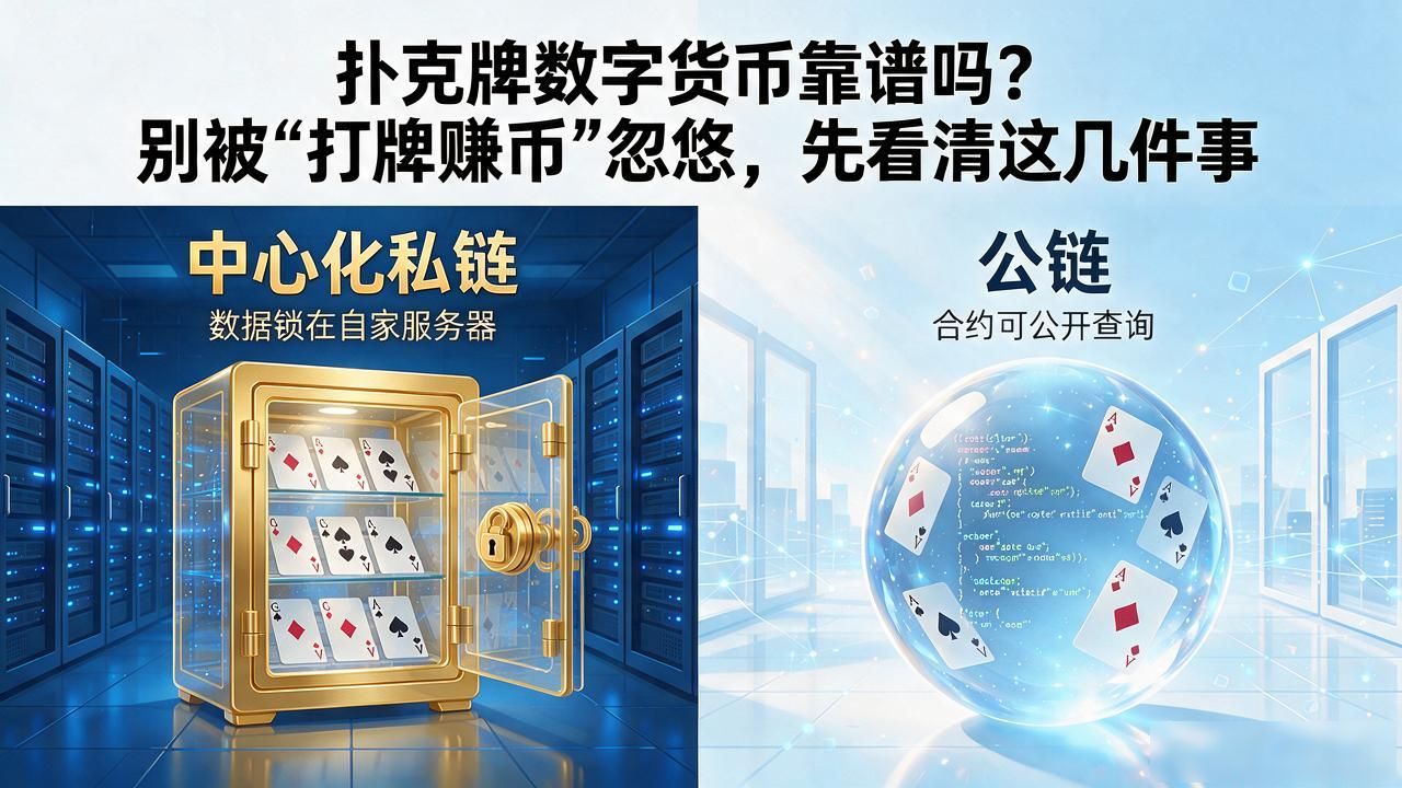 扑克牌数字货币靠谱吗？别被"打牌赚币"忽悠，先看清这几件事