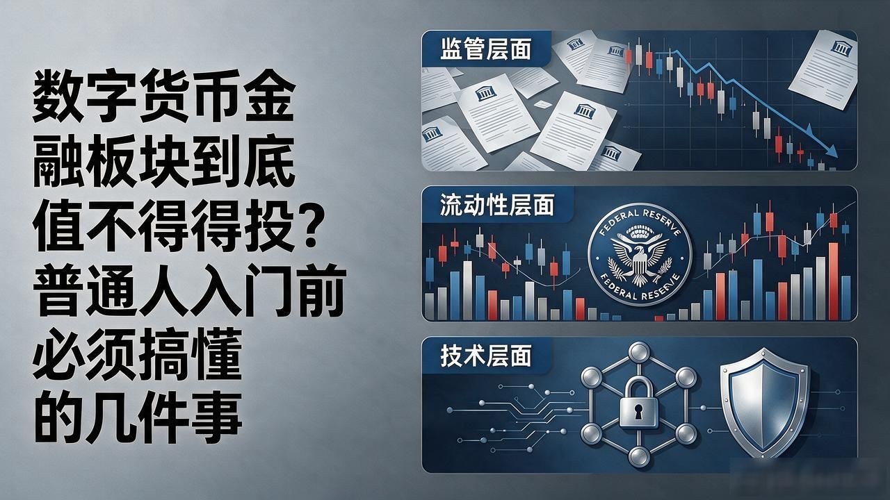 数字货币金融板块到底值不值得投？普通人入门前必须搞懂的几件事