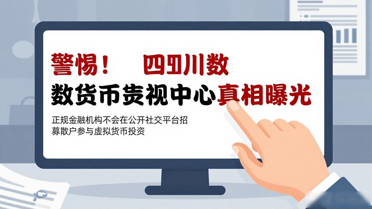 警惕！四川数字货币交易中心真相曝光