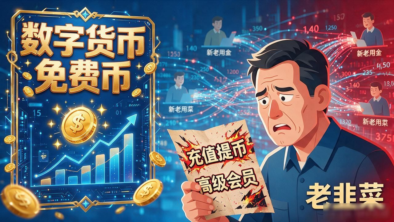 数字货币免费币真能白嫖？六年老韭菜掏心窝说几句